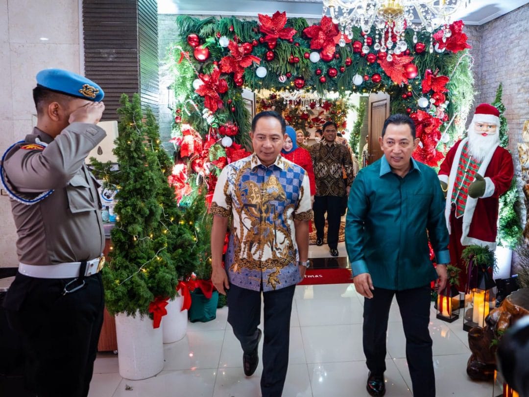 Panglima TNI Hadiri Serangkaian Kunjungan di Perayaan Natal 2024