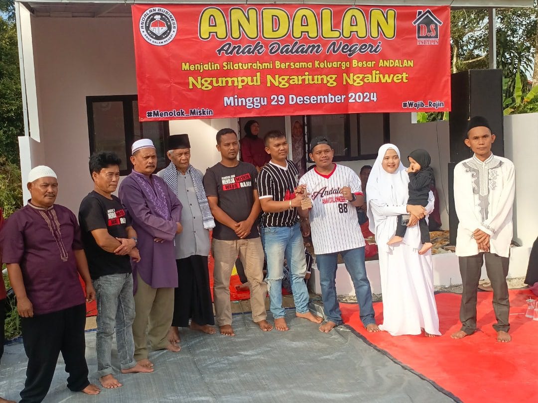 Pengusaha Muda Asal Bogor Berikan Bantuan Rumah Untuk Karyawan