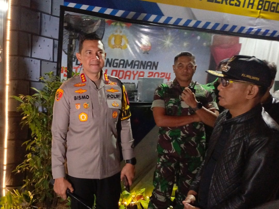 Forkopimda Kota Bogor Gelar Patroli Malam Tahun Baru, Kombes Bismo: Situasi Aman Terkendali