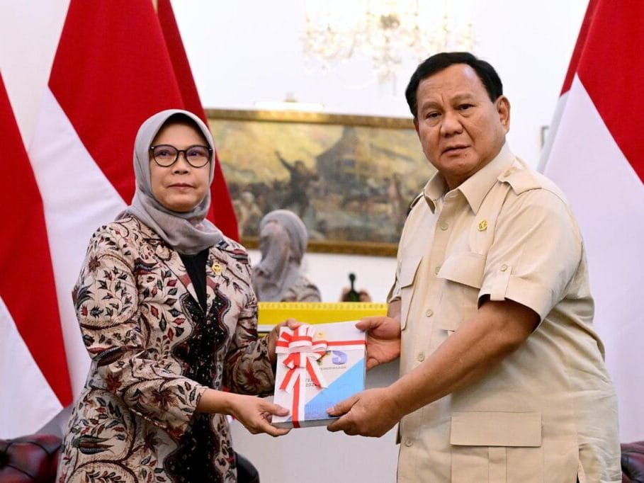 Presiden Prabowo Terima IHPS I 2024 Dari BPK, 4 LKKL Peroleh WDP