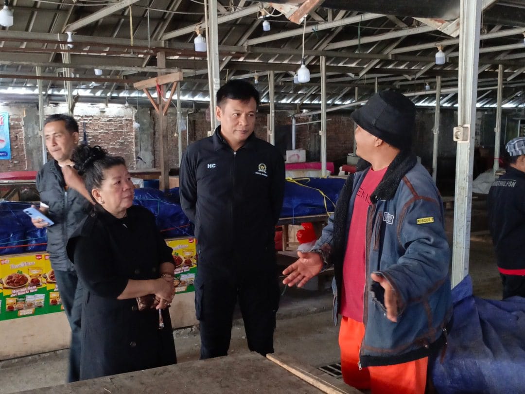 Sidak Pasar Penampungan Mawar, Komisi III Beri Catatan Ini