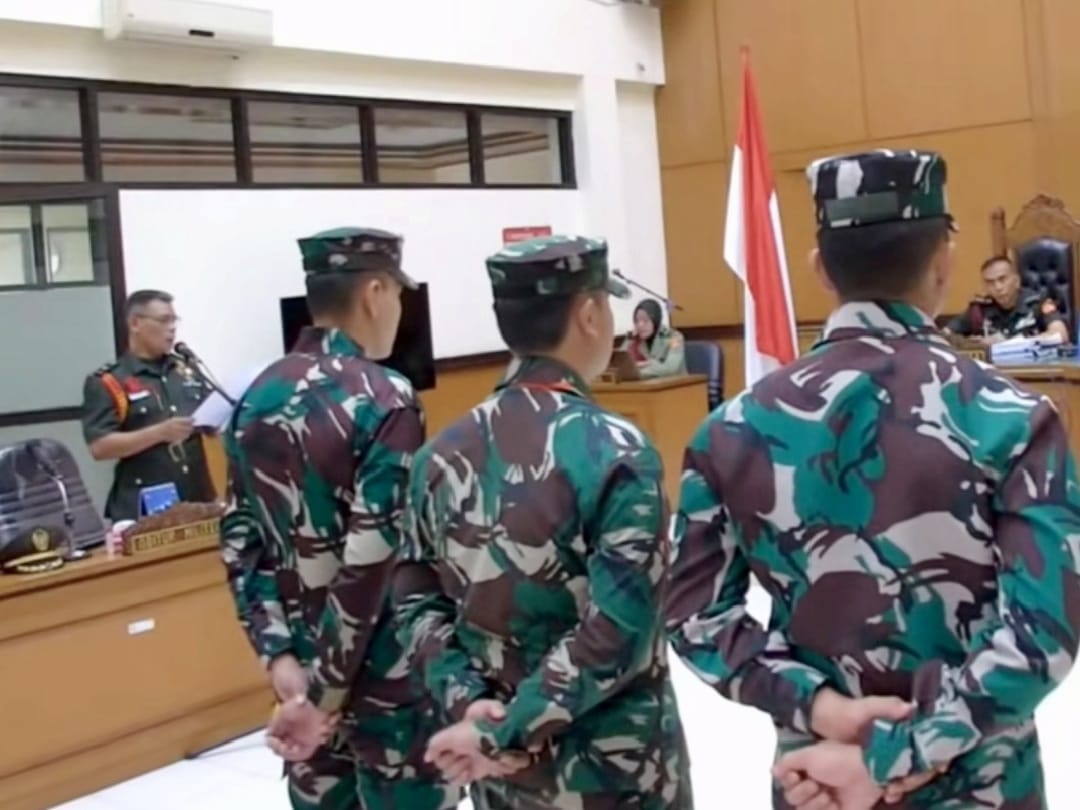 Oditur Militer Minta Hakim Tolak Pleidoi Tiga Prajurit TNI AL