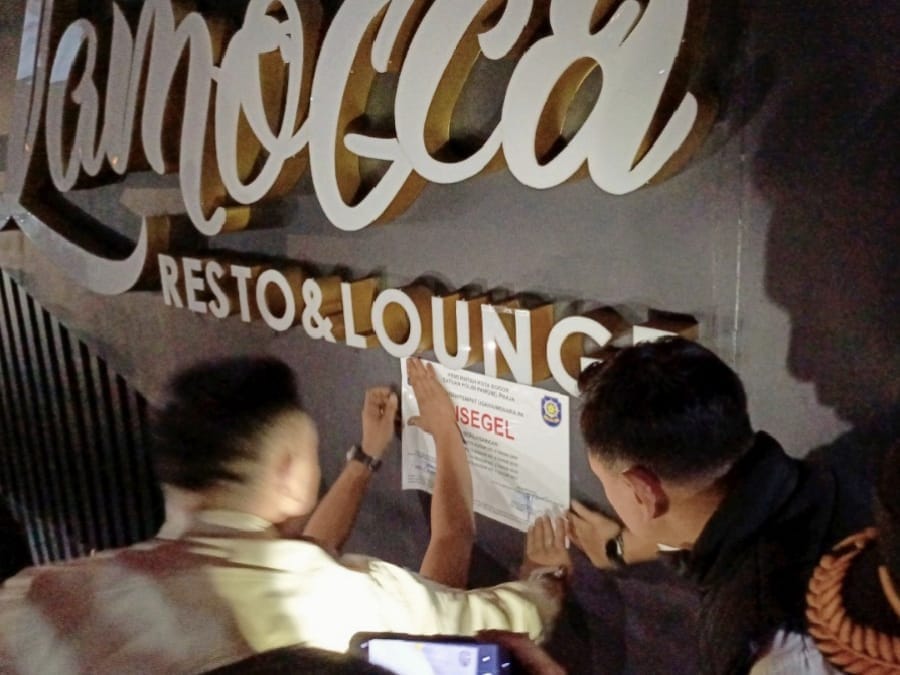 Pemkot Bogor Razia THM dan Warung Miras, Zentrum Disegel