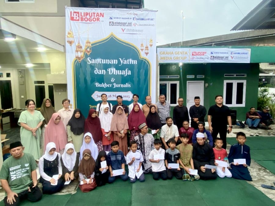 LiputanBogor.com Gelar Santunan dan Bukber Jelang Idulfitri 1446 Hijriah