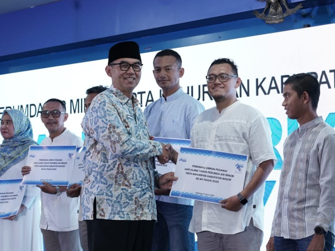 Perumda Tirta Kahuripan Kabupaten Bogor Rayakan HUT ke-44, Sekda Sampaikan Arahan Bupati