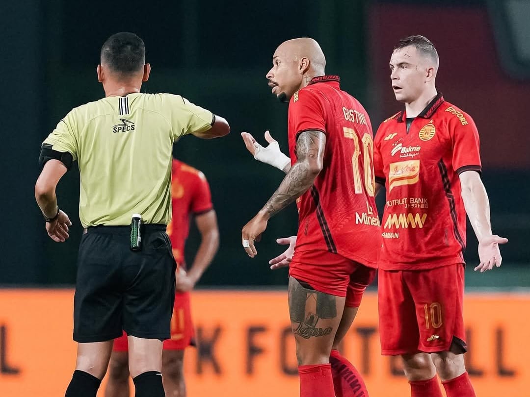 Persija Jakarta Kalah 1-3 dari Arema FC, Dua Kartu Merah Jadi Titik Balik