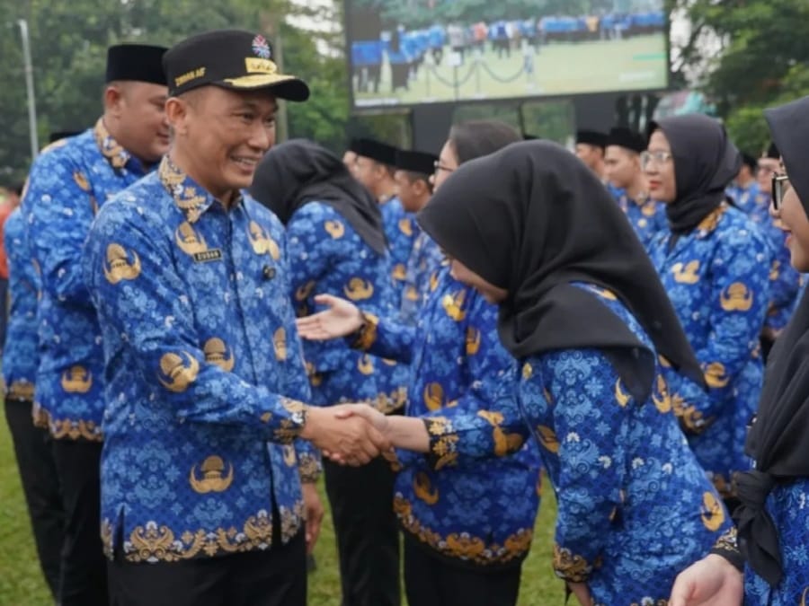Lantik 3.676 CPNS dan PPPK, Bupati Bogor Minta Jaga Integritas