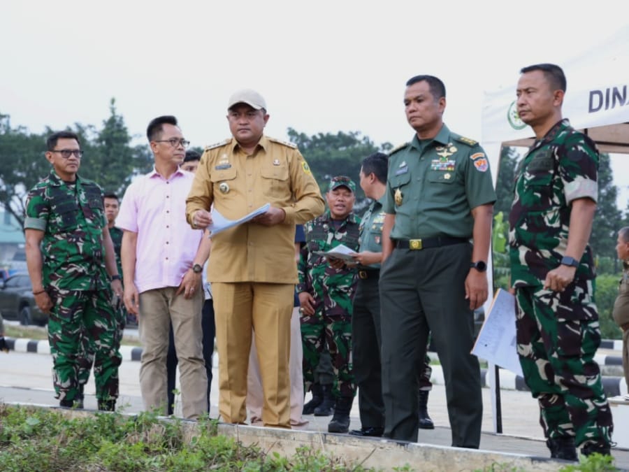 Bupati Bogor Tinjau Lokasi Pembangunan Jalur Berkuda di Sekitar Stadion Pakansari