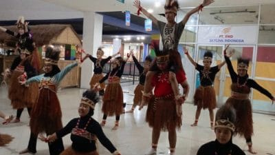 Gladi Bersih Jelang Festival Budaya Nusantara: Megagama Karya Siapkan Tarian Daerah di Alun-Alun Kota Bogor