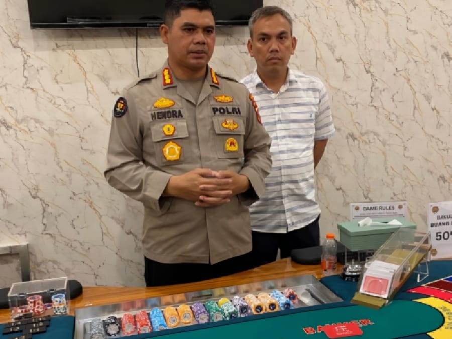 Polisi Gerebek Kasino Berkedok Karaoke di Bandung, 44 Orang Ditetapkan Tersangka