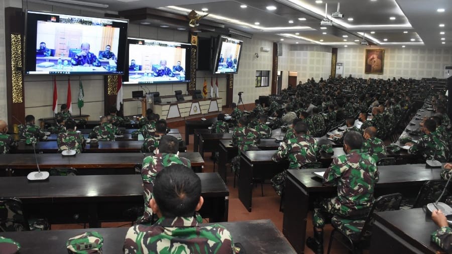 Seskoad Pertahankan Model Pembelajaran Hybrid Pasca-Pandemi
