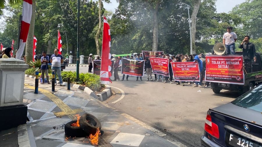 Serikat Pemuda dan Mahasiswa Soroti Dugaan Manipulasi Tender Proyek Rehabilitasi Stadion Pajajaran