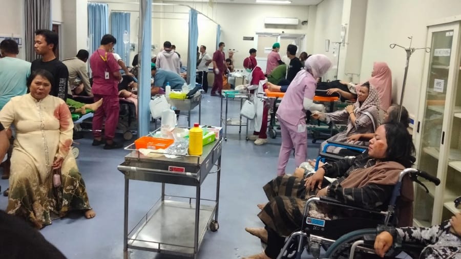 Update Korban Ambruknya Majelis Taklim di Ciomas, RSUD Kota Bogor Rawat 36 Korban , 3 Luka Berat