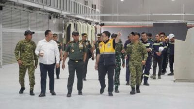 Panglima TNI Tinjau Pembangunan Fasilitas Latihan Multidimensi Kopassus di Batujajar