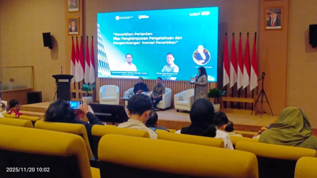BB Pustaka Gelar FKP 2025, Perkuat Peran Penerbitan dalam Pengembangan Literasi Pertanian