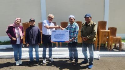 BRI Bogor Pajajaran Serahkan Bantuan Sarpras, Perkuat Dukungan Kegiatan Sosial Masyarakat Desa Cilember