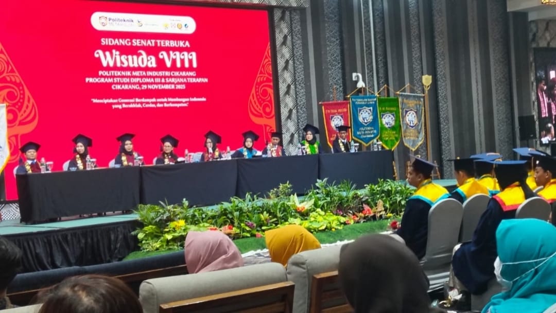 Wisuda ke-8 Politeknik Meta Industri Cikarang Digelar, Tekankan Integritas dan Dampak bagi Industri