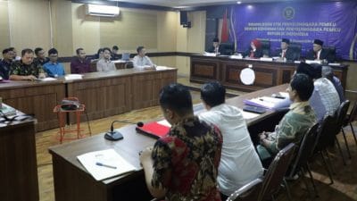 Sidang DKPP, Ketua KPU Kota Bogor Diduga Atur Pembagian Gratifikasi Pada Pemilukada 2024