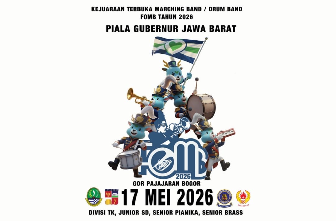 PDBI Kota Bogor Siap Gelar Festival Open Marching Band 2026 Perebutkan Piala Gubernur Jabar