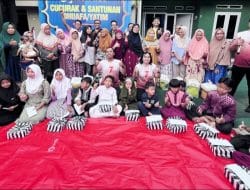 Milad ke-7, Liputan Bogor Gelar Cucurak dan Santunan Anak Yatim di Kota Bogor