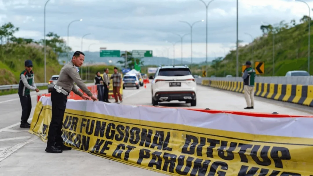 Arus Wisata Lebaran, Tol Bocimi Padat Arah Sukabumi