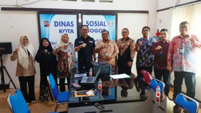 Bahas Data Penerima Bansos dan Sekolah Rakyat, IKAWI GMBI Audiensi ke Dinsos Kota Bogor