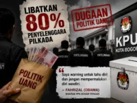 Fahrizal Sebut Politik Uang Libatkan 80 Persen Penyelenggara Pilkada Kota Bogor