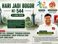 HJB ke-544, Posraya Jabar Apresiasi Semangat Kolaborasi Kabupaten dan Kota Bogor