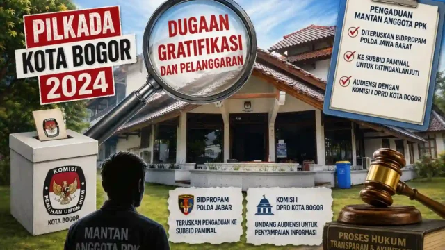 Kasus Pilkada Kota Bogor 2024, Pengaduan Mantan Anggota PPK Masuk Penanganan Paminal Polda Jabar
