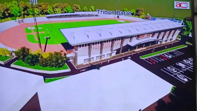 Revitalisasi Stadion Pajajaran Tahap II Ditargetkan Awal Desember Rampung