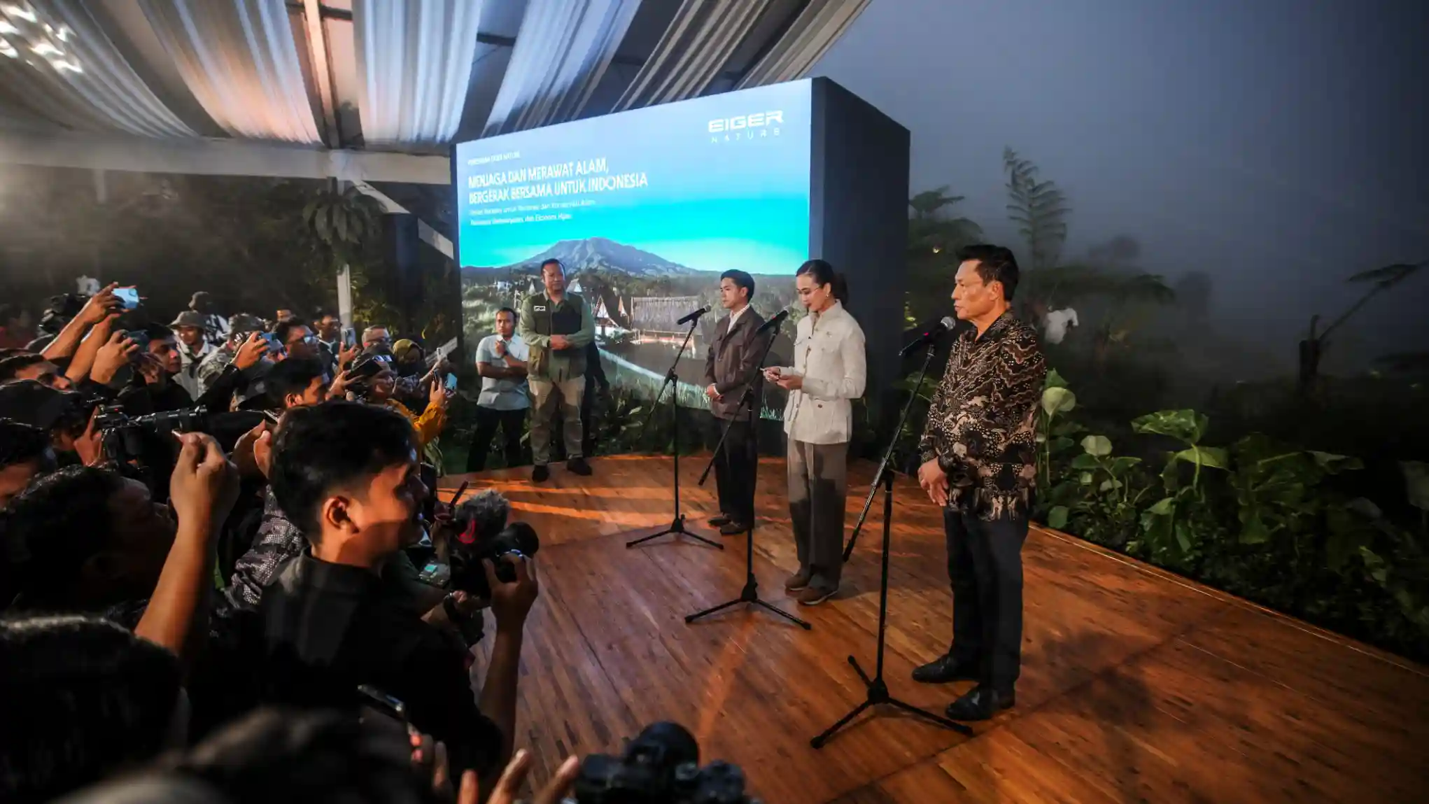 Menteri Pariwisata Dorong EIGER Nature Jadi Destinasi Wisata Alam Berkualitas