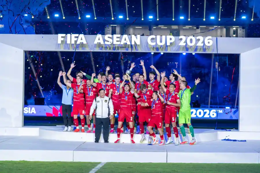 Timnas Indonesia Juara FIFA ASEAN Cup 2026 Usai Taklukkan Thailand Lewat Adu Penalti